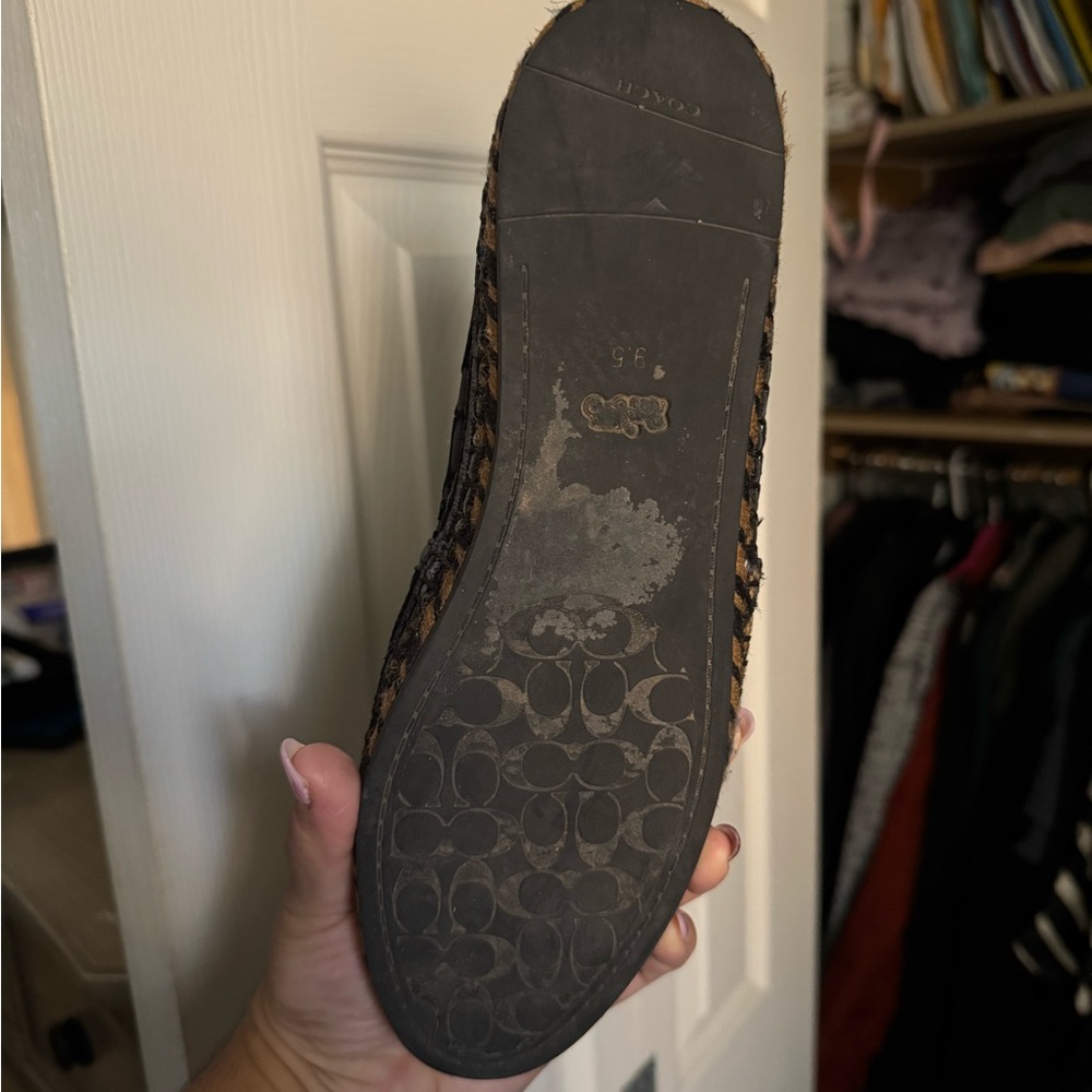 Coach Black Patterned Espadrilles - image 5